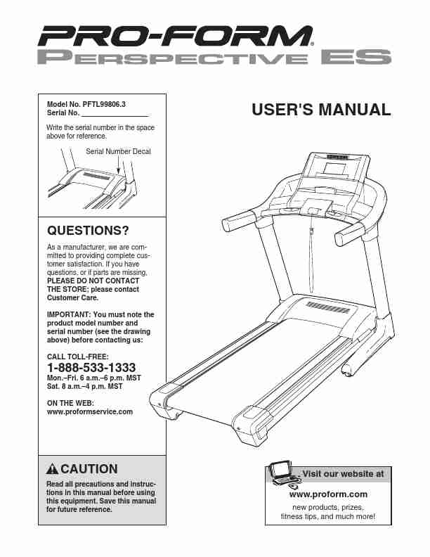 ProForm Treadmill PFTL99806_3-page_pdf